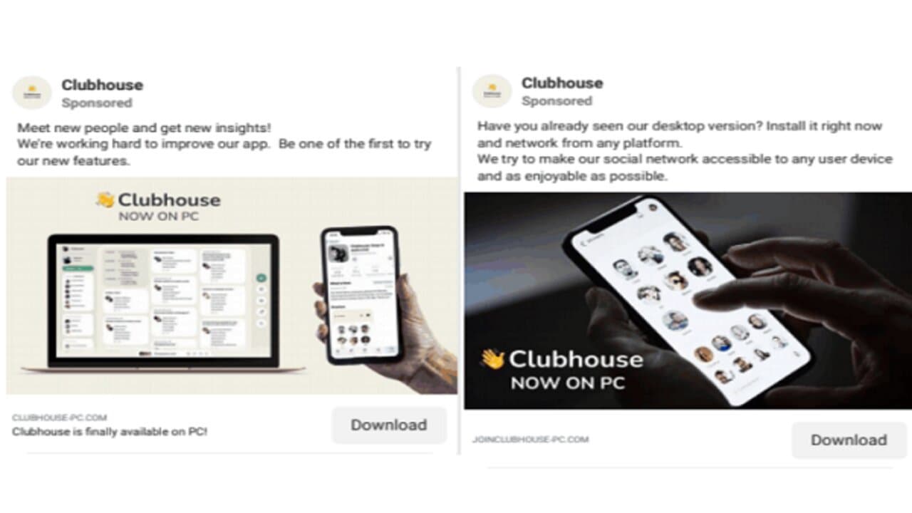 clubhouse pc facebook