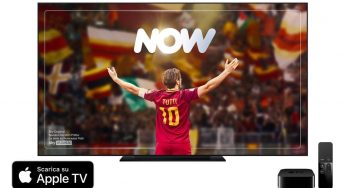 Ufficiale: l’app NOW di Sky è ora disponibile per Apple TV
