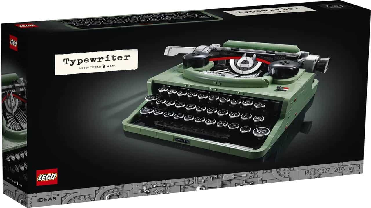 lego macchina da scrivere