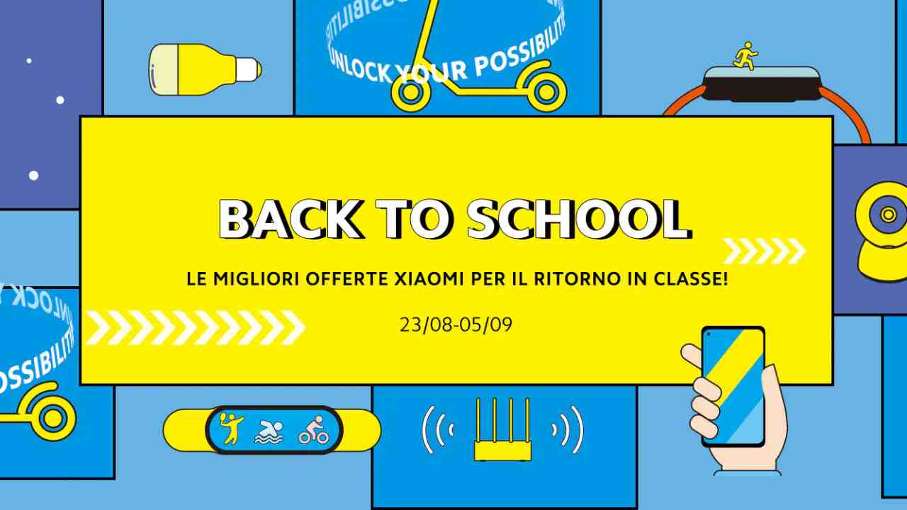 "Back to School" di Xiaomi offre dagli Smartphone alla domotica a prezzi incredibili