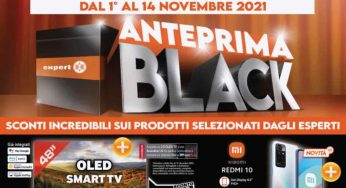 Anche Expert rilascia il volantino del Black Friday anticipato, fino al 14 novembre