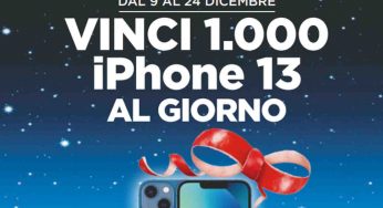 Vuoi vincere uno dei 1.000 iPhone 13 in palio? Partecipa al concorso Esselunga fino al 24 Dicembre