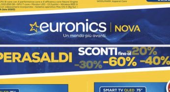 Euronics lancia i “Supersaldi”: nuovo volantino con sconti fino al 60%