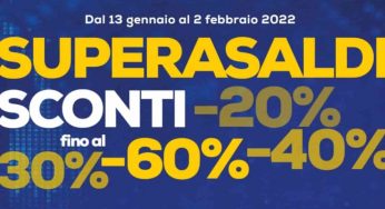 Euronics rilancia col nuovo volantino “Super saldi continua…” il meglio della tecnologia fino al 2 Febbraio