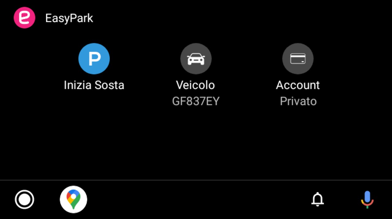 Android Auto: arriva EasyPark e paghi con un click