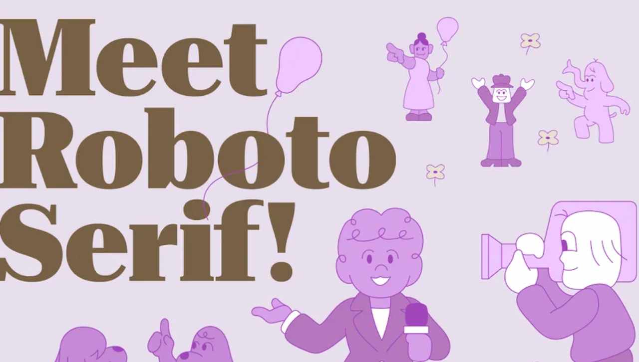 Google presenta Roboto Serif un nuovo font molto facile da leggere