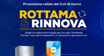 Euronics “Rottama & Rinnova”, il nuovo Volantino con sconti al -50% e tasso zero ma solo fino al 17 marzo!