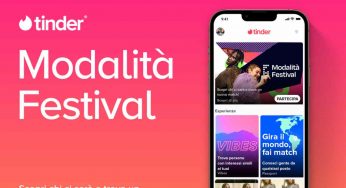 Tinder arriva la Modalità Festival: che significa?