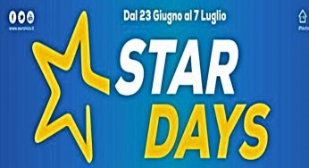 Euronics Star Days, la promozione con i migliori Condizionatori, Tv DVB-T2, Pc e smartphone