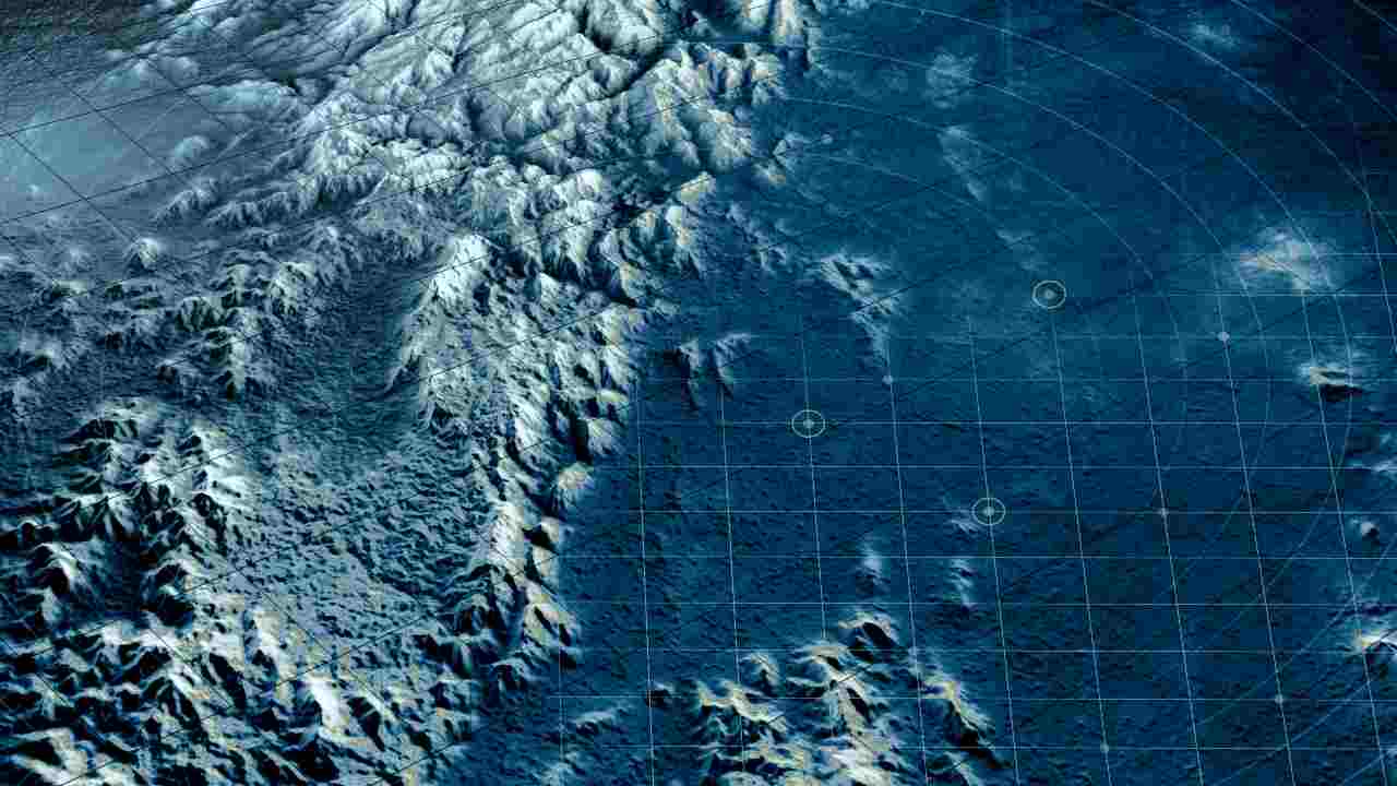 Montagna vista satellitare 20220604 tech