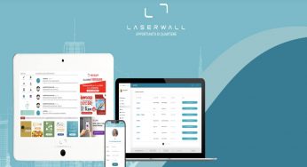 Laserwall è la nuova bacheca digitale per aziende e privati: tutto il quartiere a portata di touch